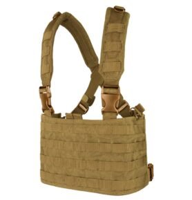 CONDOR OUTDOOR vesta taktická MOLLE CHEST RIG OPS COYOTE BROWN