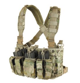 CONDOR OUTDOOR vesta taktická RECON CHEST RIG MULTICAM