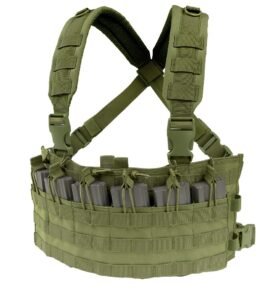 CONDOR OUTDOOR vesta taktická RAPID ASSAULT CHEST RIG ZELENÁ