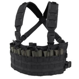 CONDOR OUTDOOR vesta taktická RAPID ASSAULT CHEST RIG ČERNÁ
