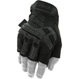 Rukavice Mechanix M-Pact BEZPRSTÉ ČERNÉ vel. XL