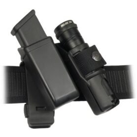 ESP pouzdro rotační MOLLE pro zásobník 9mm LUGER a svítilnu LH-14