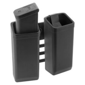 ESP pouzdro dvojité rotační MOLLE pro dva zásobníky 9mm LUGER