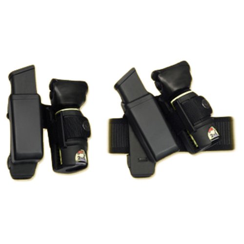 ESP pouzdro rotační MOLLE pro zásobník 9mm Luger a obranný sprej