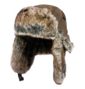 Čepice AVIATORS zateplená KOŽEŠINA vel. S