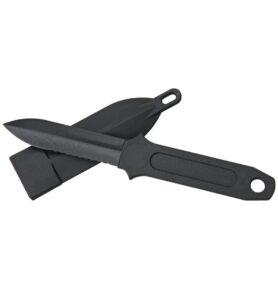 Dýka CIA STICKER z tvrzeného plastu včetně pouzdra ČERNÁ