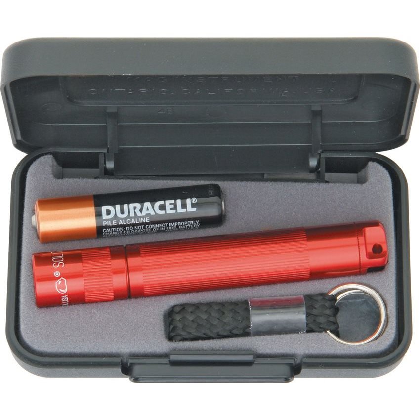 MAG-LITE svítilna SOLITAIRE dárkové balení ČERVENÁ