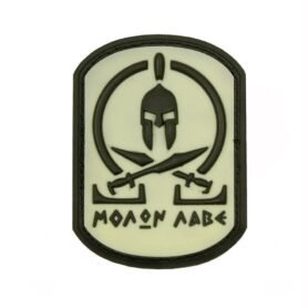 101INC nášivka MOLON LABE plast velcro SNOW