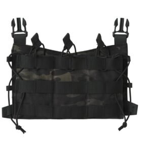 Helikon-Tex platforma GUARDIAN přední se sumkami MULTICAM BLACK