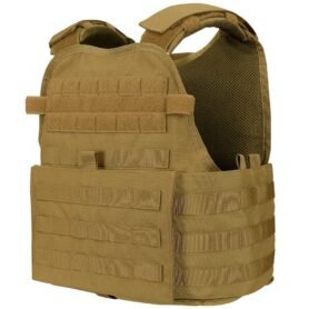CONDOR OUTDOOR vesta MODULAR OPERATOR PLATE CARRIER GEN II COYOTE BROWN