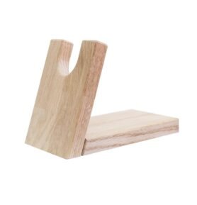 MILITARY RANGE stojan na pistoli nebo revolver DŘEVĚNÝ