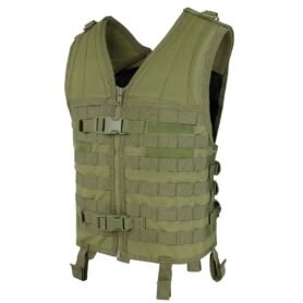 CONDOR OUTDOOR vesta taktická MOLLE - MODULAR STYLE - ZELENÁ