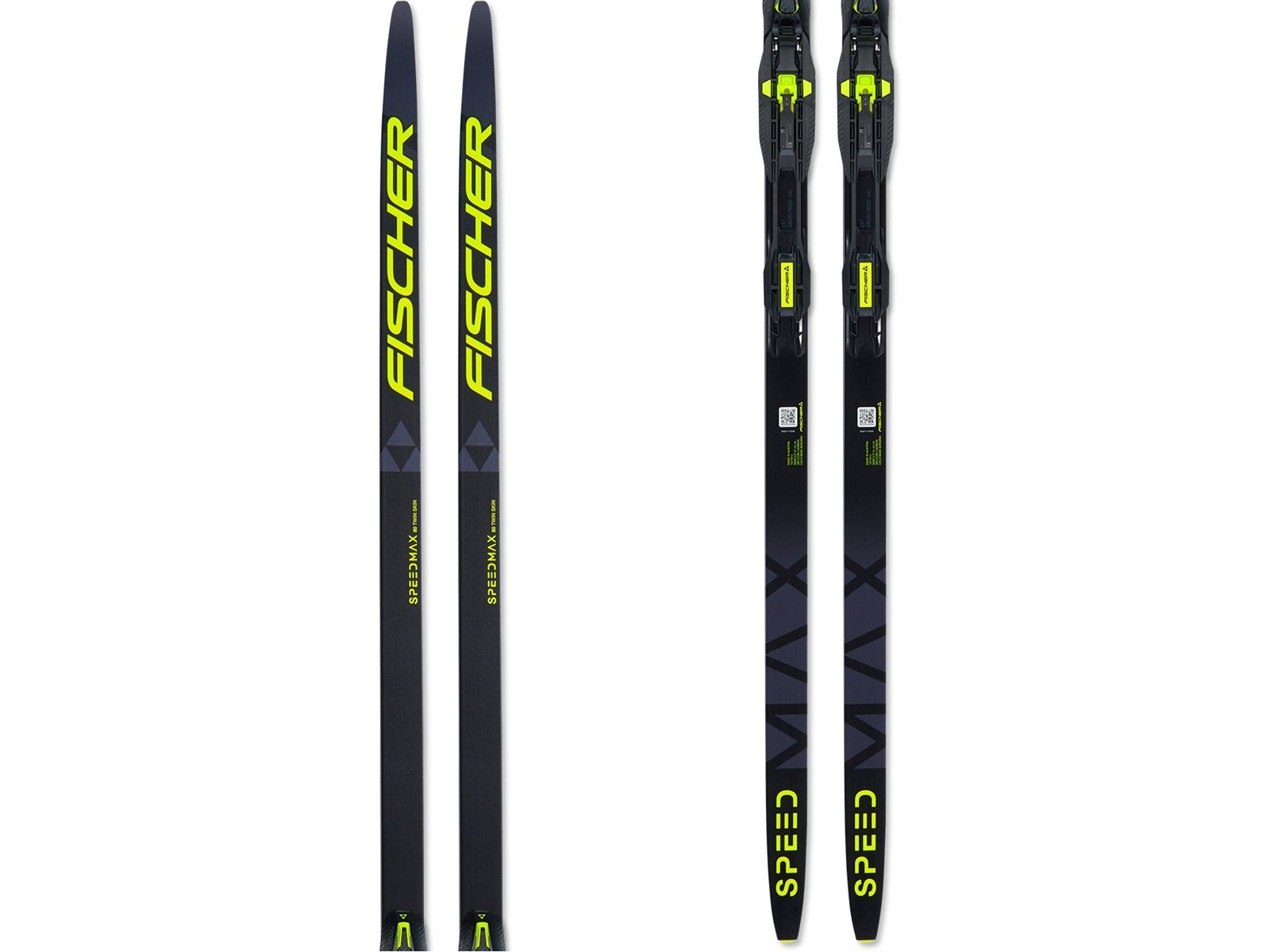 Běžky Fischer TWIN SKIN SPEEDMAX 80 MEDIUM 25/26                                                     2025/2026 202 černá/žlutá