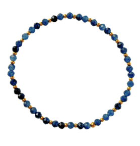 Náramek z modrého safíru