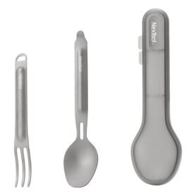 NexTool příbor titanový NEX 2ks s obalem