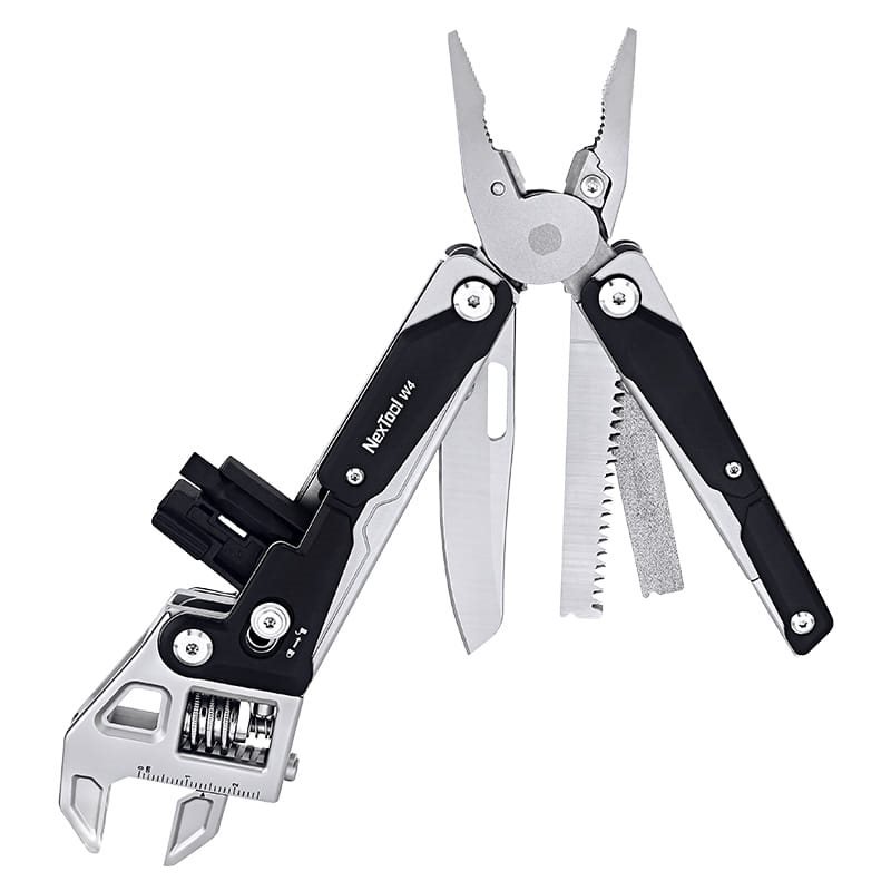 NexTool kleště multifunkční Adjustable Wrench W4 s francouzským klíčem
