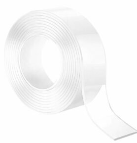 Oboustranná samolepící páska 3cm x 8m, tranparentní SPRINGOS HA5194