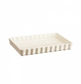 Emile Henry Obdélníková koláčová forma, 24 x 34 cm, slonová kost 026038