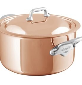 Mauviel M´6S měděný hrnec na indukci s poklicí, 24 cm / 5,8 l 53125
