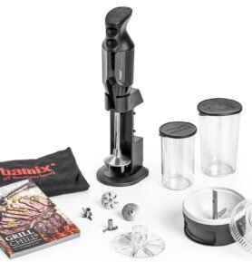Bamix Ponorný tyčový mixér BBQ, 200 W, černý 1002.001