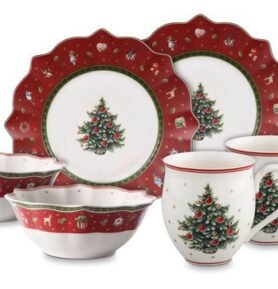 Villeroy & Boch Toy´s Delight snídaňová sada, červená, 6 ks 14-8585-7281