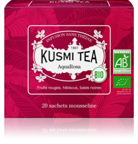 Kusmi Tea Porcovaný ovocný čaj AquaRosa Bio, 20 sáčků 21631A1120