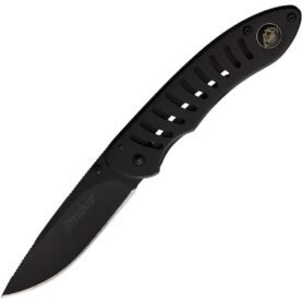 OUTDOOR EDGE nůž zavírací STRATUS hladké ostří ČERNÝ