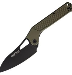 Ontario Knife Company nůž zavírací CAMP PLUS EDC hladké ostří ZELENÝ