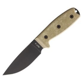Ontario Knife Company nůž s pevnou čepelí RAT-3 s pouzdrem hladké ostří