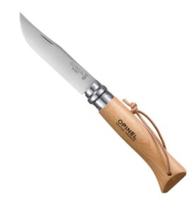 Nůž OPINEL VRI INOX No.07 BUK s poutkem