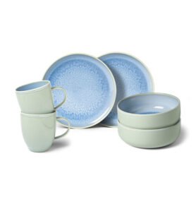 Villeroy & Boch Snídaňová sada pro dva Crafted Blueberry, 6 ks 19-5169-9071
