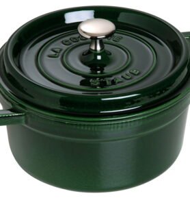 Staub Litinový hrnec s poklicí Cocotte, bazalková, 24 cm / 3,8 l 1102485