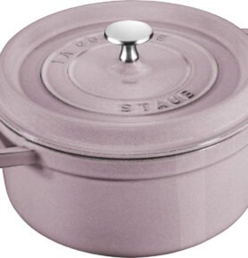 Staub Litinový hrnec s poklicí Cocotte, třešňový květ, 22 cm / 2,6 l 11022117