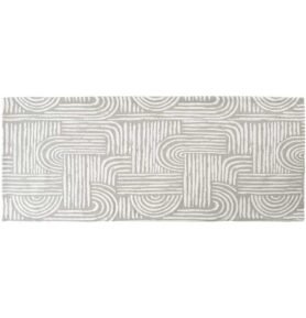 Sander Žakárový běhoun na stůl Arcus, 40 x 100 cm, silver grey 521568-21