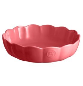 Emile Henry Hluboká koláčová forma Madeleine, Ø 27 cm, růžová Candy 476253