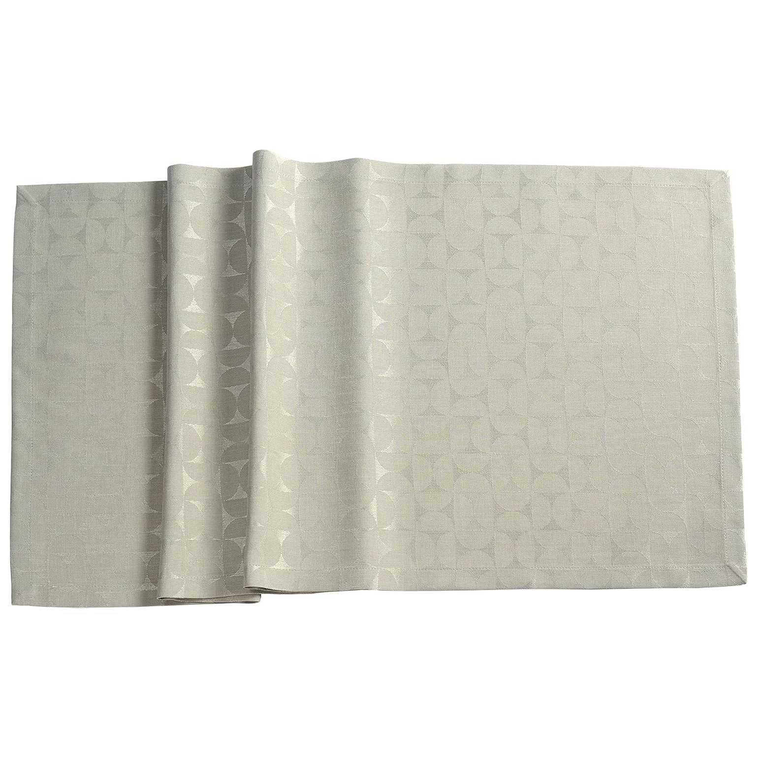 Sander Damaškový běhoun na stůl s úpravou proti skvrnám Ora, 50 x 140 cm, moonbeam 52569-80