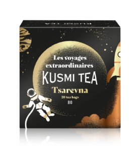 Kusmi Tea Porcovaný černý vánoční čaj Tsarevna Bio, 20 sáčků 21303A1120