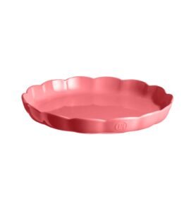 Emile Henry Nízká koláčová forma Madeleine, Ø 31 cm, růžová Candy 476053