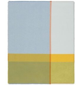 Hermann Biederlack Lehká deka s třásněmi Great Blue, 130 x 170 cm 827456