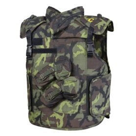 Vesta AČR střepinová lehká zátěžová P1001 se sumkami vz.95 les vel. XL