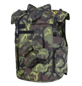 Vesta AČR střepinová lehká zátěžová P1001 se sumkami vz.95 les vel. XL