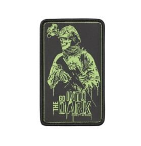 DIRECT ACTION nášivka INTO THE DARK velcro