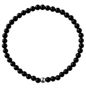 Pánský náramek černý achát