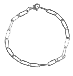 Pánský náramek paper clip minimal