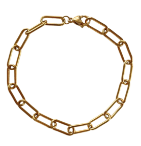 Pánský náramek paper clip