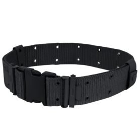 CONDOR OUTDOOR opasek US LC2 se širokou sponou FASTEX ČERNÝ