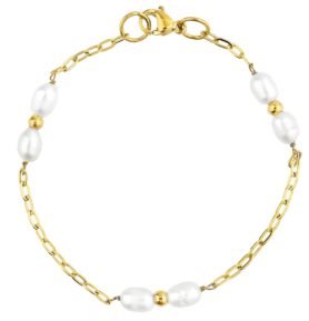 Perlový anklet Lola