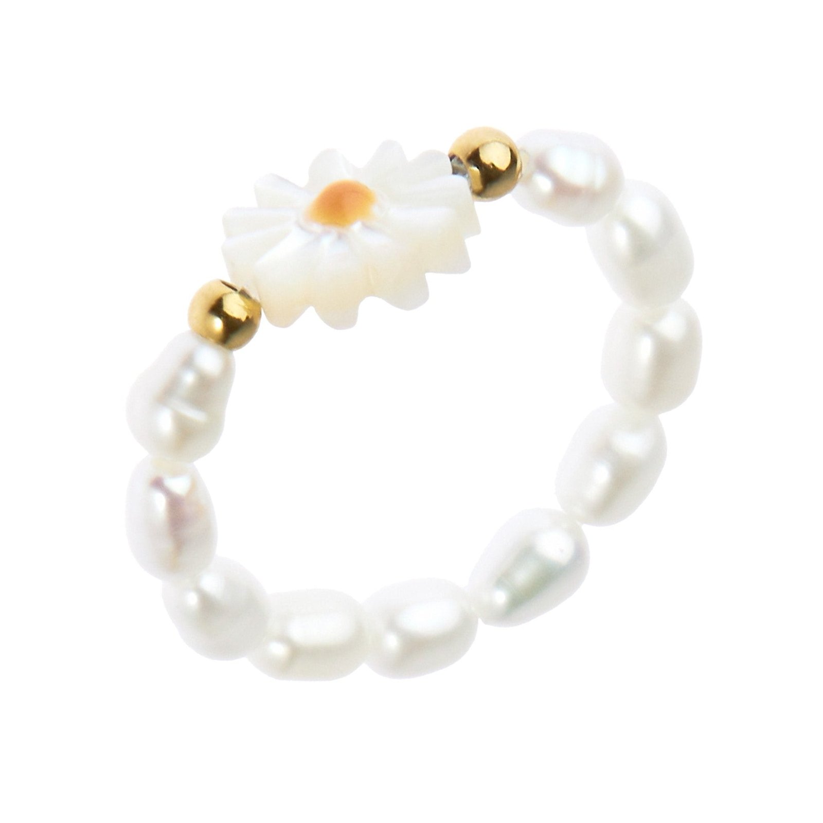 Perlový prstýnek heřmánek