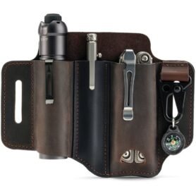 Pouzdro opaskové PJ29 Multi Tool KOŽENÉ HNĚDÉ