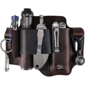 Pouzdro opaskové PJ36 Multi Tool KOŽENÉ HNĚDÉ